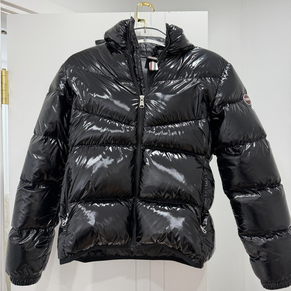 COLMAR Shiny Black Puffer Jacket